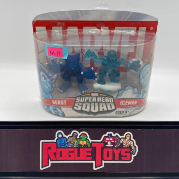 Hasbro Marvel Super Hero Squad Beast & Iceman - Rogue Toys