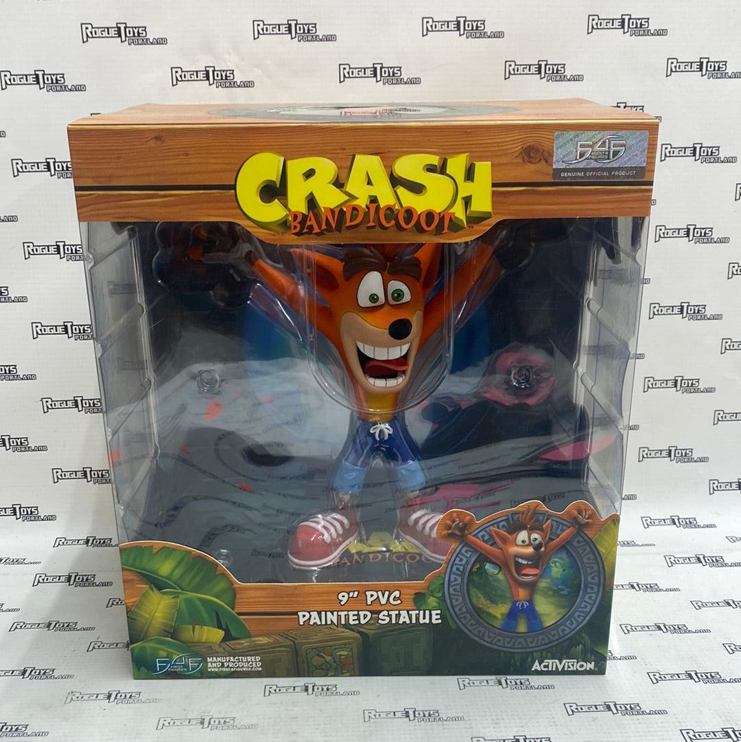First 4 Figures Crash Bandicoot 9” PVC Painted Statue - Rogue Toys