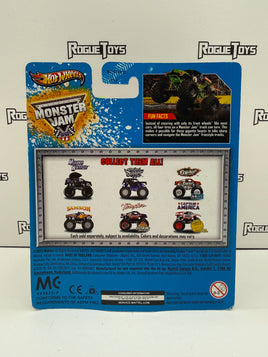 Mattel Hot Wheels Monster Jam Marvel Captain America