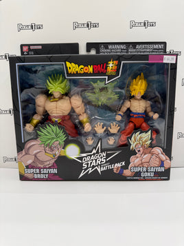 Bandai Dragon Ball Super Dragon Stars Series Battle Pack Super Saiyan Broly vs Super Saiyan Goku (Battle Damage Ver.)