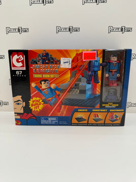 Jakks Pacific C3 Construction DC Justice League Throne Room Battle Superman vs. Darkseid