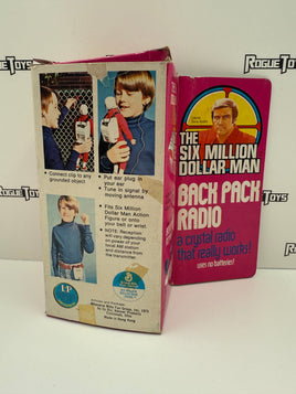Kenner The Six Million Dollar Man Back Pack Radio