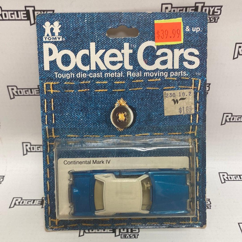 Tomy 1982 pocket cars continental mark iv