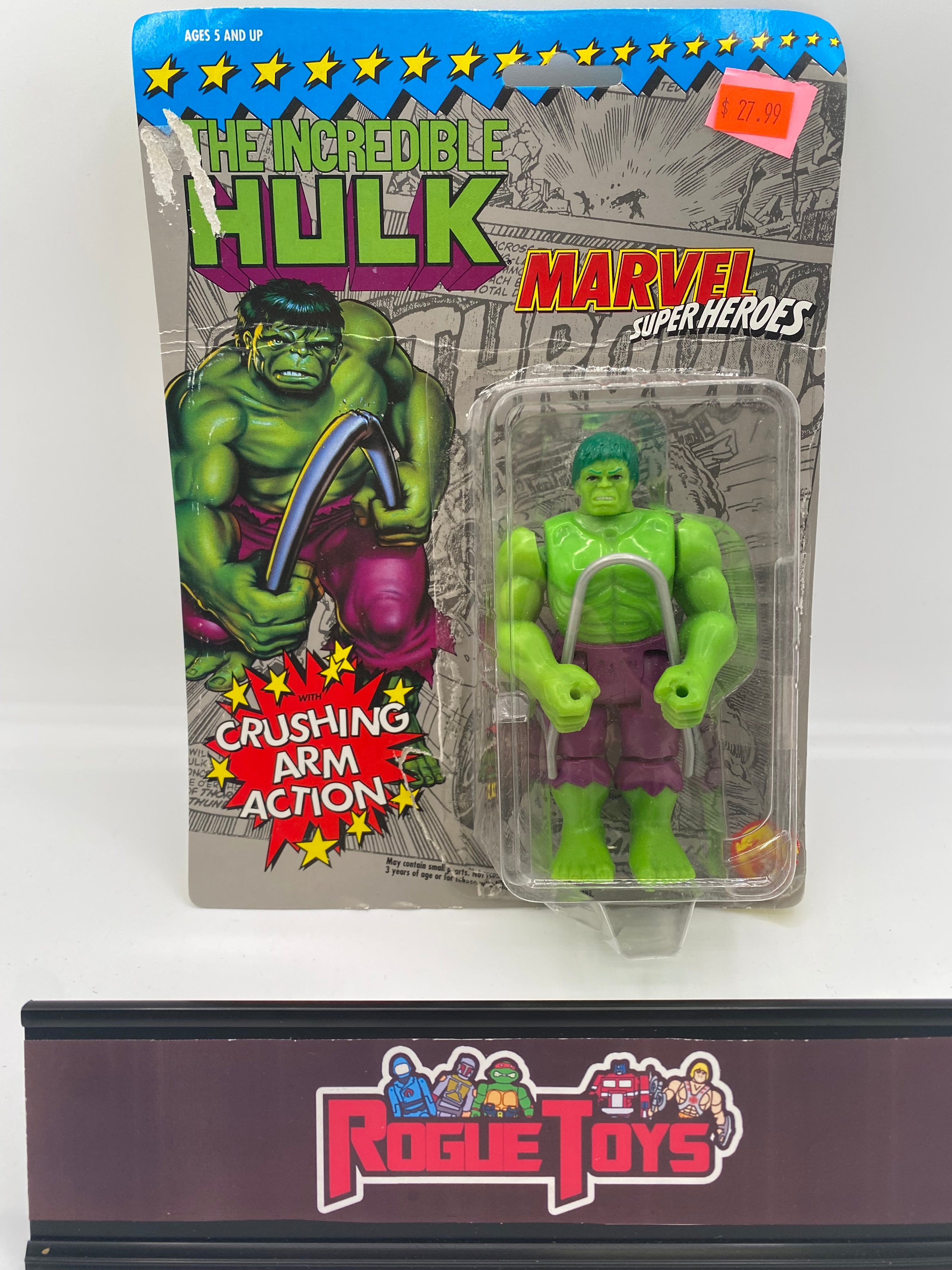 ToyBiz Marvel Super Heroes The Incredible Hulk| Rogue Toys