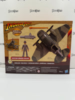 Hasbro Indiana Jones Worlds of Adventure Doctor Jürgen Voller with Plane