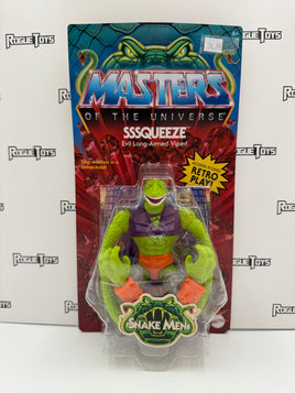 Mattel Masters of the Universe (MOTU) Snake Men Retro Style Sssqueeze