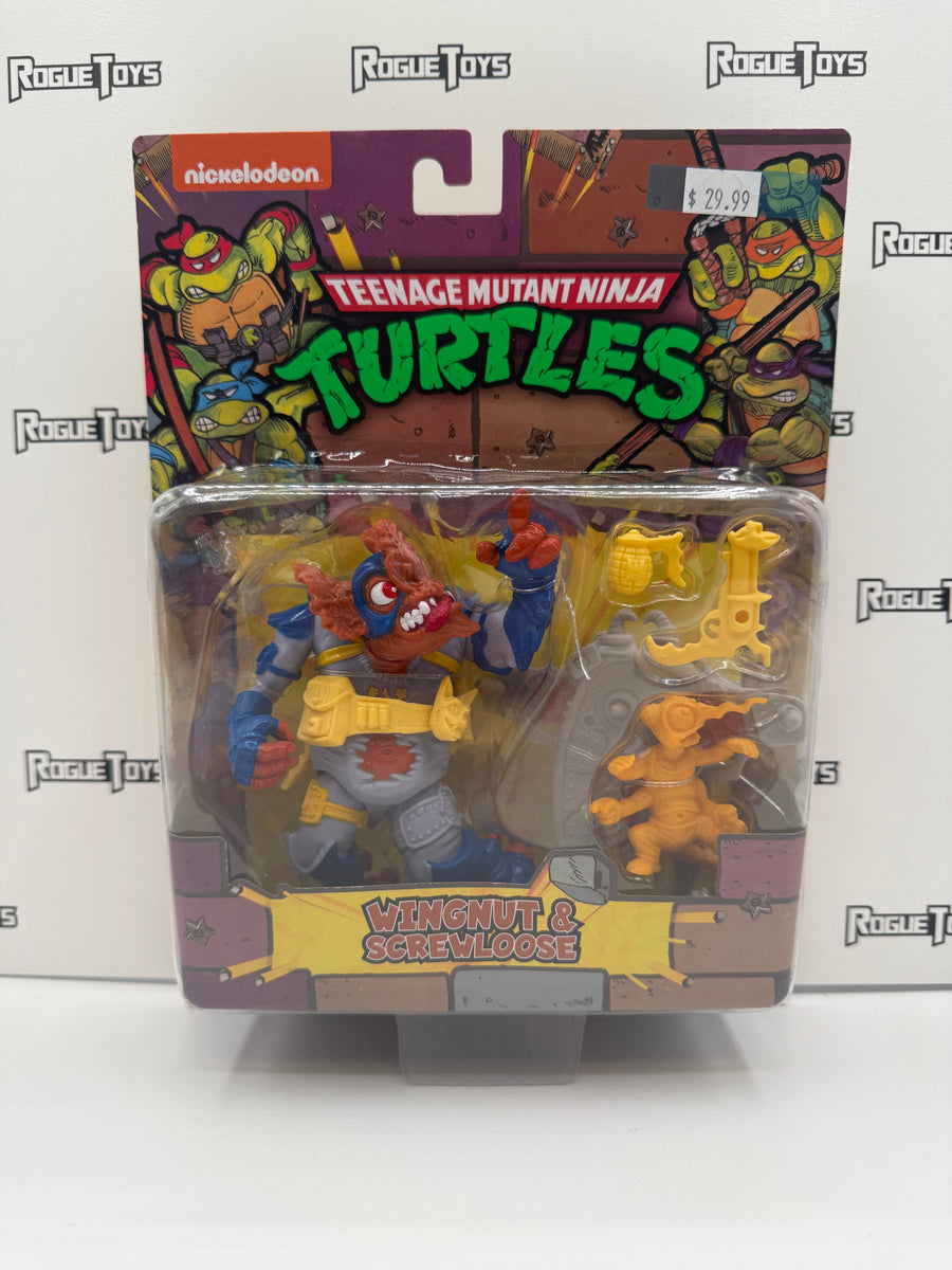 Playmates Nickelodeon Teenage Mutant Ninja Turtles (TMNT) Wingnut & Sc ...