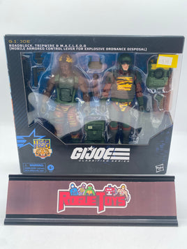 Hasbro GI Joe Classified Tiger Force Roadblock, Tripwire & M.A.C.L.E.O.D