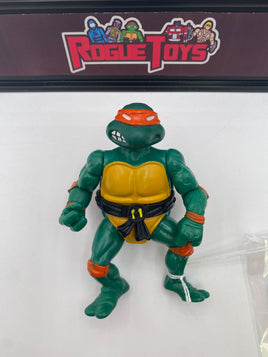 Playmates 1988 Vintage Teenage Mutant Ninja Turtles Michelangelo (Soft Head w/ Card & a few Weapons)