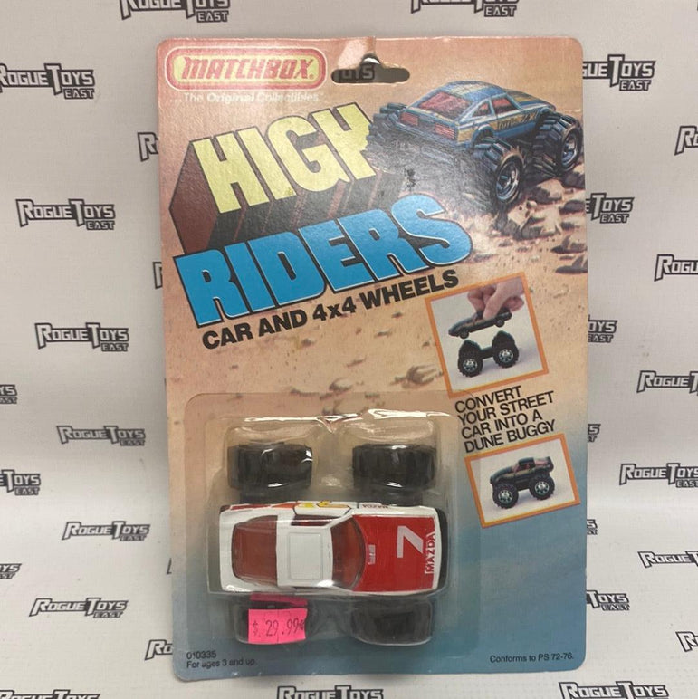 Matchbox Ghost Rider Matchbox high riders mazda car and 4x4 wheels