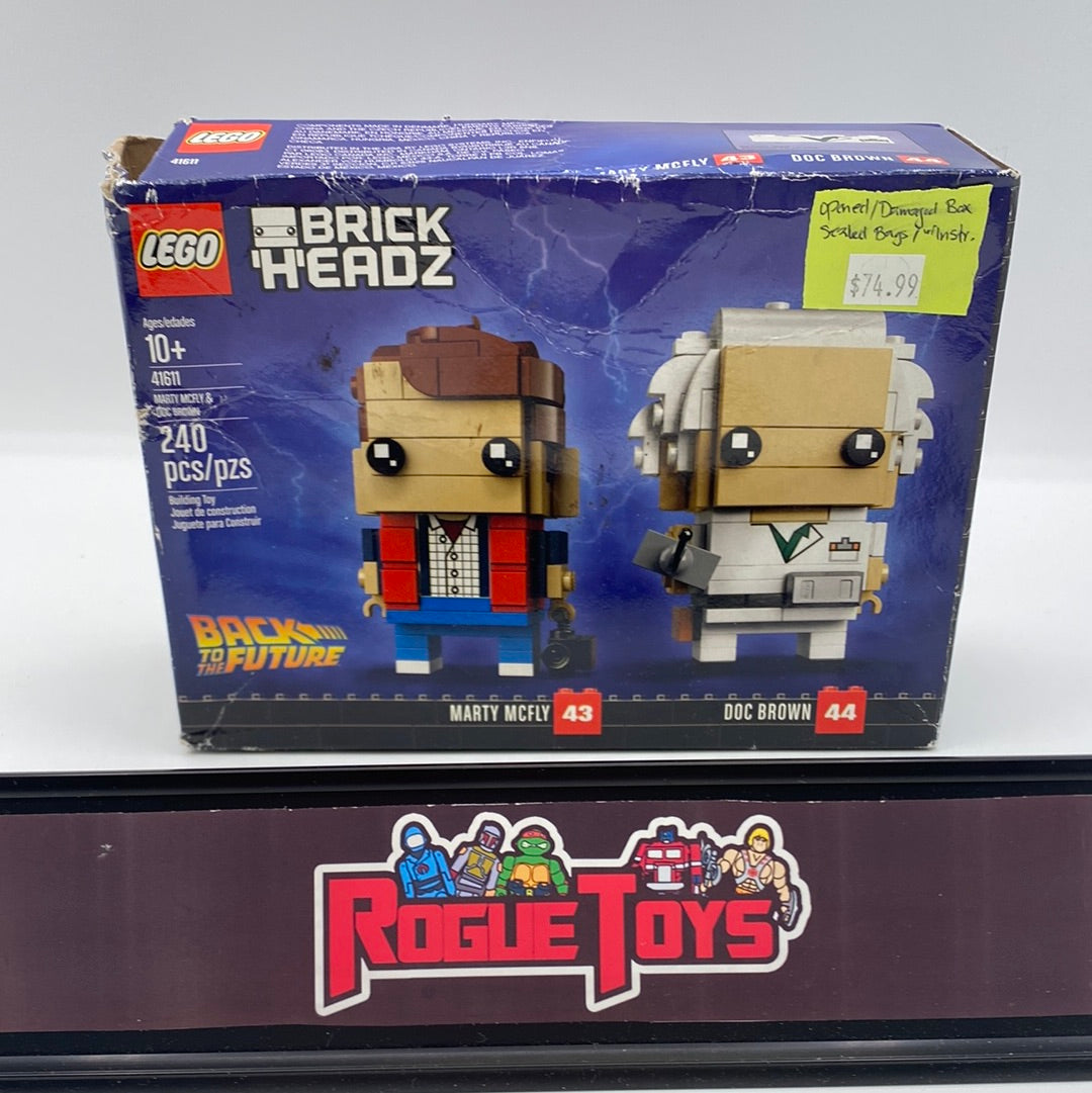 Lego Brickheadz 41611 top Marty McFly and Doc Brown