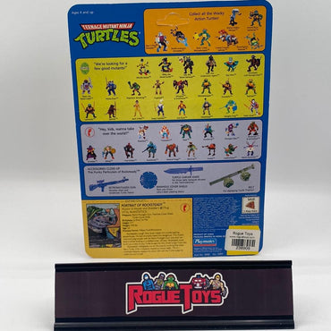Playmates 1990 Teenage Mutant Ninja Turtles Rocksteady - Rogue Toys