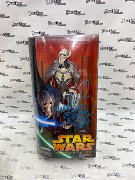 Autographed Star Wars ROTS General Grievous 12” Figure