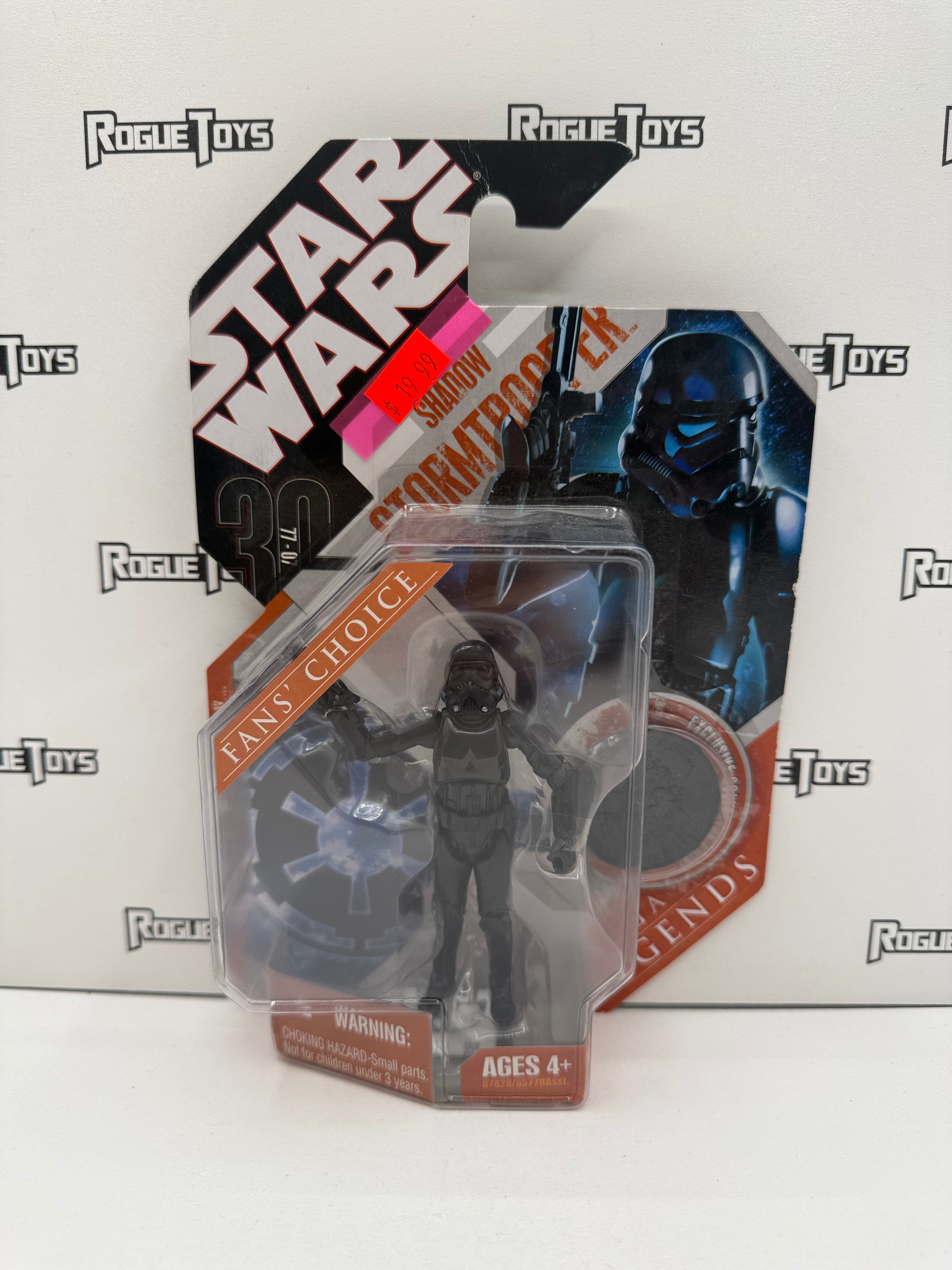 Hasbro Star Wars Saga Legends Shadow Stormtrooper w/ Exclusive