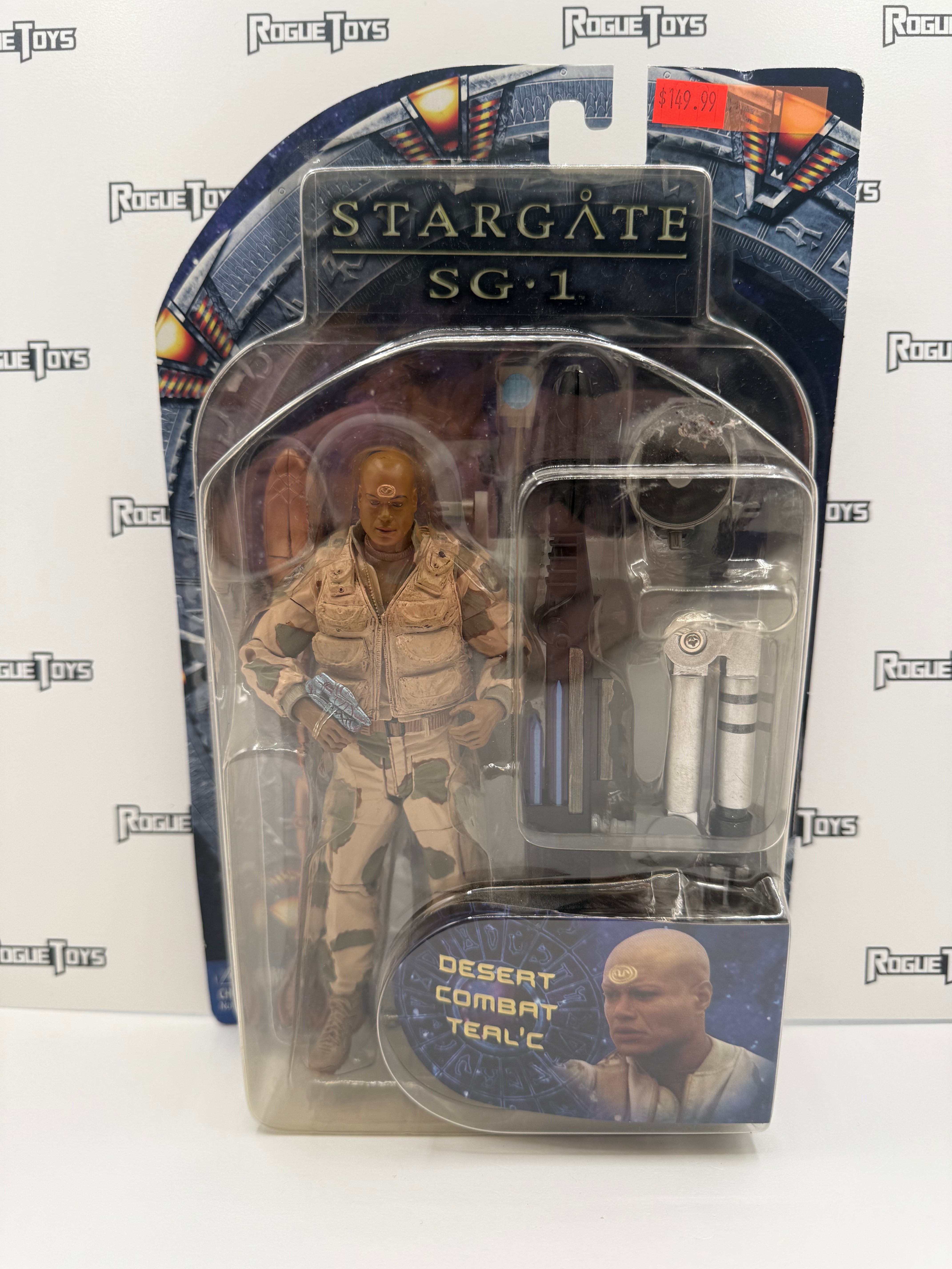 Diamond Select Toys Stargåte SG-1 Desert Combat Teal'c| Rogue Toys