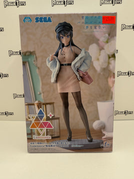 SEGA Luminasta Rascal Does Not Dream of Bunny Girl Senpai Sakurajima Mai (Casual Clothes)