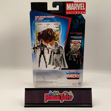 Hasbro Marvel Universe Marvel’s Greatest Battles Comic Packs Black Costume Spider-Man & Dr. Doom (Toys “R” Us Exclusive) - Rogue Toys
