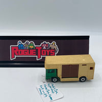 Match Box Superfast Horse Box Green Cab with Horse