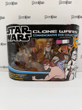 Hasbro Star Wars Clone Wars Commemorative DVD Collection 3-Pack // Anakin Skywalker // Saesee Tiin // Clone Trooper