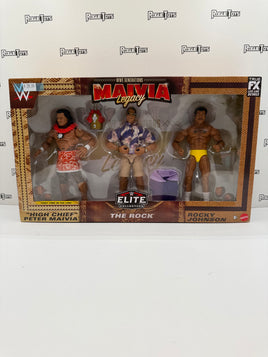 Mattel WWE Elite Collection Generations Maivia Legacy “High Chief” Peter Maivia // The Rock // Rocky Johnson