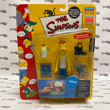 Playmates The Simpsons World of Springfield Interactive Figure Series 7 Cletus - Rogue Toys
