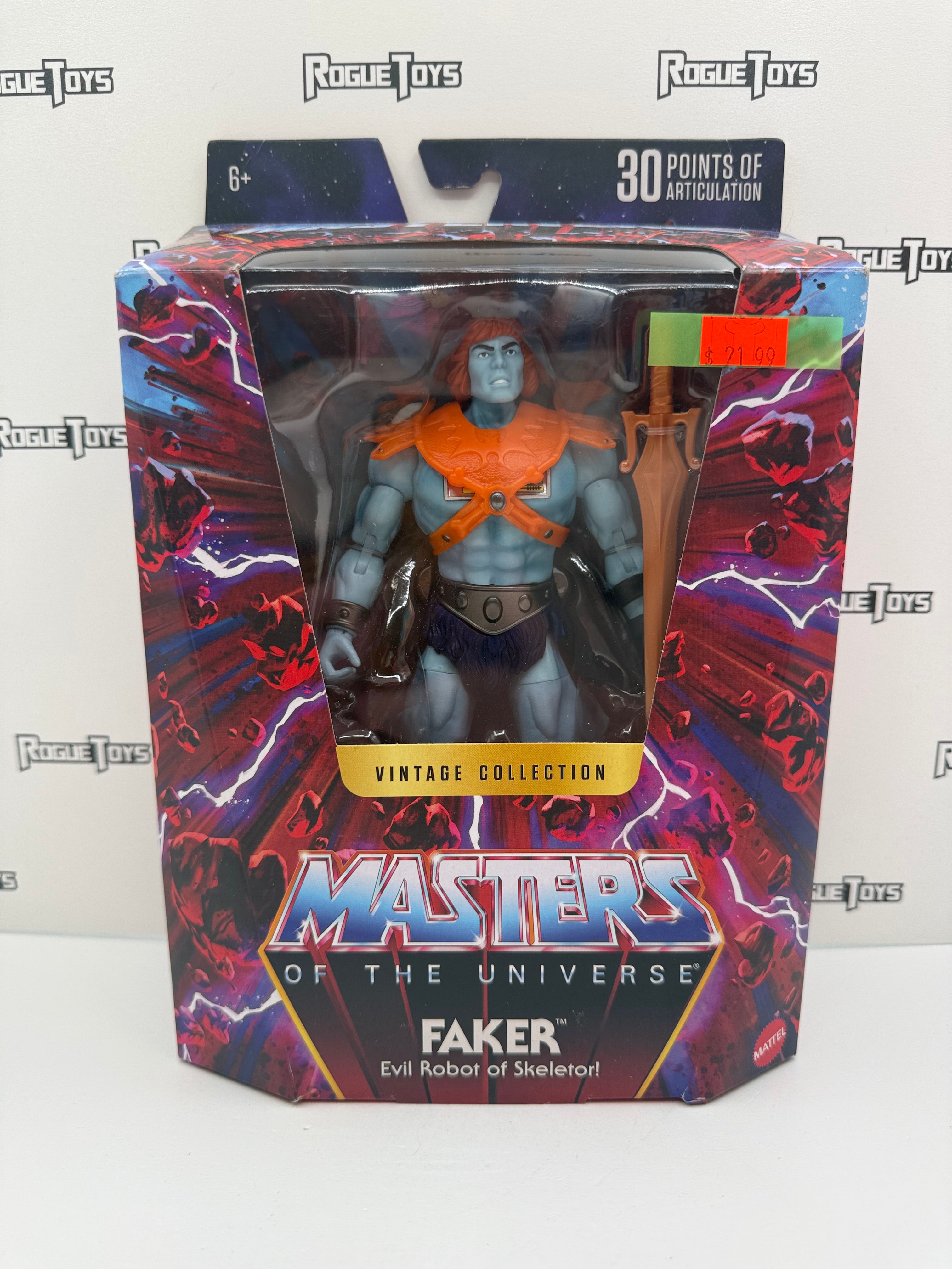 ふろあ様Faker Castell alpha-magic 0.5 Mattel Masterverse Masters of the Universe (MOTU) Vintage