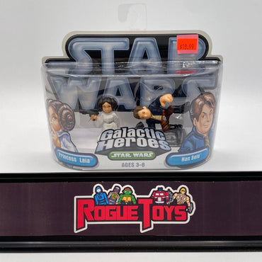 Hasbro Star Wars Galactic Heroes Princess Leia & Han Solo - Rogue Toys