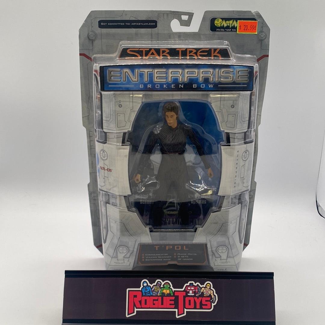 Art Asylum Star Trek Enterprise Broken Bow Sub-Commander T’Pol - Rogue Toys