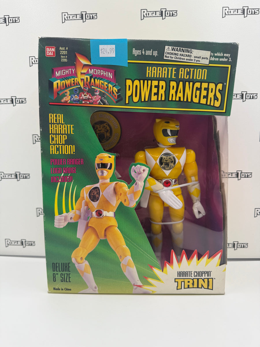 Bandai Mighty Morphin Power Rangers Karate Action Power Rangers Karate ...