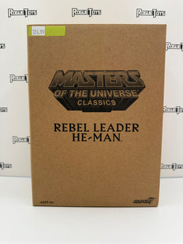 Super7 Masters of the Universe (MOTU) Classics Rebel Leader He-Man