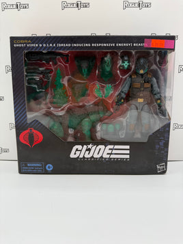 Hasbro G.I. Joe Classified Series Cobra Ghost Viper & D.I.R.E. (Dread-Inducing Responsive Energy) Beasts