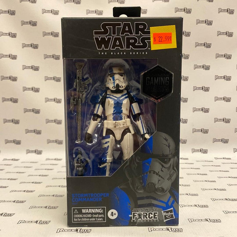 Hasbro Star Wars The Black Series Gaming Greats Star Wars: The Force Unleashed Stormtrooper Commader