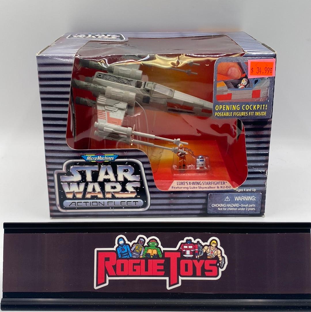 Galoob Micro Machines Star Wars Action Fleet Luke’s X-Wing Starfighter Featuring Luke Skywalker & R2-D2