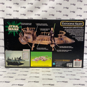 Hasbro Star Wars The Power of the Force Tatooine Skiff Includes Unique Jedi Knight Luke Skywalker with Lightsaber