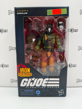 Hasbro G.I. Joe Classified Series Iron Grenadiers Cobra Darklon