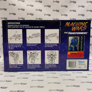 Hasbro 1996 Transformers Machine Wars Starscream (Missing 2 Missiles) - Rogue Toys