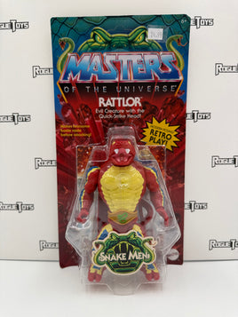 Mattel Masters of the Universe (MOTU) Snake Men Retro Style Rattlor