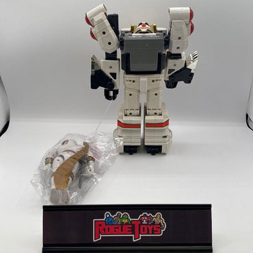 Bandai Mighty Morphin Power Rangers White Tiger Zord & White Ranger (Tested & Working) (Incomplete) - Rogue Toys