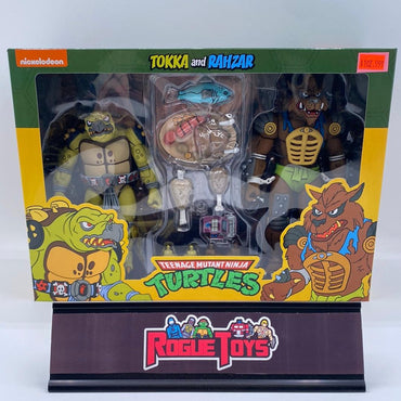 NECA Reel Toys Nickelodeon Teenage Mutant Ninja Turtles Tokka and Rahzar - Rogue Toys