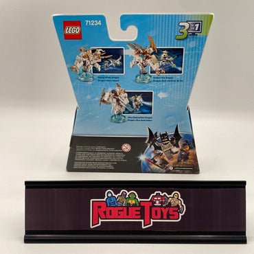 Lego Dimensions Fun Pack 71234 Ninjago Masters of Spinjitzu Sensei Wu & Flying White Dragon