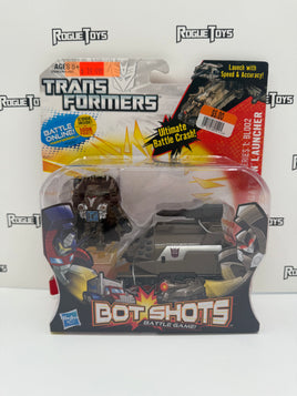Hasbro Transformers Bot Shots Bot Shot Launchers Decepticon Megatron with Tank Launcher