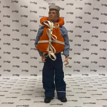 Hasbro 1970s Vintage GI Joe in Sailor Outfit with Life Jacket