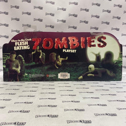 Accoutrements Glow-in-the-Dark Flesh Eating Zombies Playset