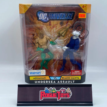 Mattel DC Universe Undersea Assault Aquaman vs. Black Manta (Walmart Exclusive) - Rogue Toys