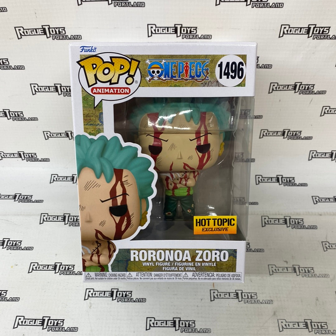 Funko POP! Animation One Piece Roronoa Zord #1496 Hot Topic Exclusive