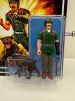 Super7 ReAction Figures G.I. Joe Mutt & Junkyard Dog Handler (K-9)