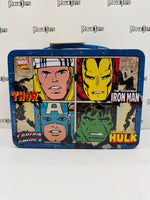 Walmart Marvel Comics Lunchbox Featuring Thor // The Invincible Iron Man // Captain America // The Incredible Hulk