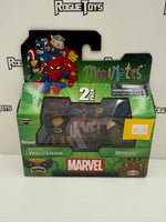 Diamond Select Toys Marvel Minimates 2-Pack Brood Wolverine & Brood (Variant)