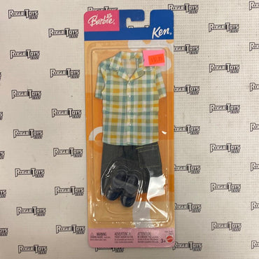 Mattel 2003 Barbie Ken Clothes (Plaid Shirt)