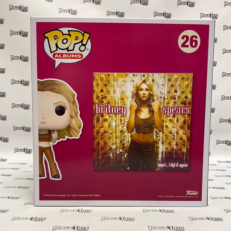Funko POP! Albums Britney Spears Oops!… I Did It Again - Rogue Toys